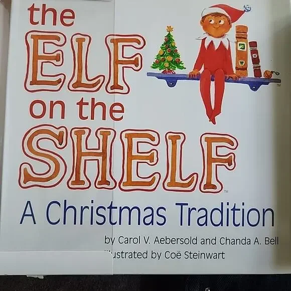 Elf on the Shelf : A Christmas Tradition Book And Elf Doll Figure Figurine Boy - Picture 3 of 4